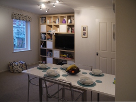 Picture of the single bed